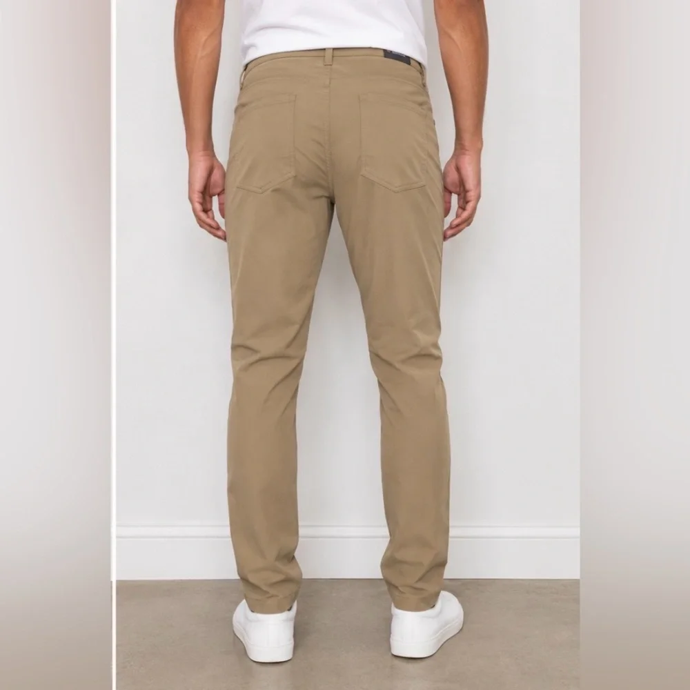 lululemon athletica Men's Slim Chino Pants in Tan